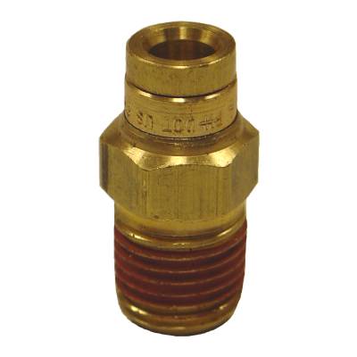 Firestone Ride-Rite - Firestone Ride-Rite 3454 Male Connector Brass Air Fitting 1/8 NPT 6Pc
