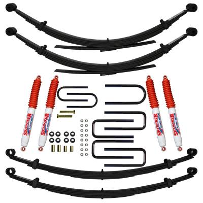 Skyjacker - Skyjacker C140CKS-N 4" Suspension Lift Kit w/Shocks 77-86 GM 3500/K30/K3500