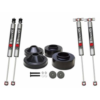 Skyjacker - Skyjacker JK23-M 2"F/0.75"R Leveling Kit w/M95 Shocks for 07-18 Jeep Wrangler JK