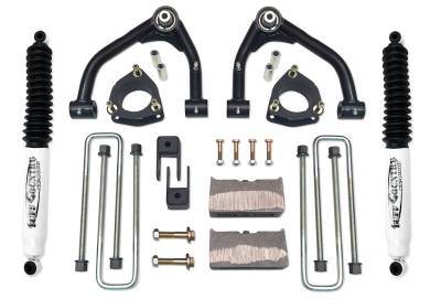 Tuff Country - Tuff Country 14067KN 4" Uni-Ball Lift Kit w/UCA's Rear Shock for 07-18 Chevy/GMC