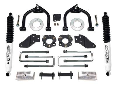 Tuff Country - Tuff Country 54051KN 4" Lift Kit w/Front UCA's w/Shocks for 16-22 Titan XD 4WD