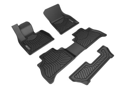 3D MAXpider - 3D MAXpider A5BM10701809 Floor Mat Black 7-Pass for 19-25 BMW X5 G05