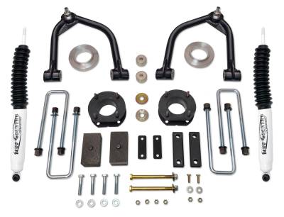 Tuff Country - Tuff Country 54075KN 4" Lift Kit w/SX8000 Shocks for 07-22 Toyota Tundra 2WD/4WD