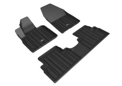 3D MAXpider - 3D MAXpider E1HY09301809 ELITECT Floor Mat for 19-20 Hyundai Santa Fe
