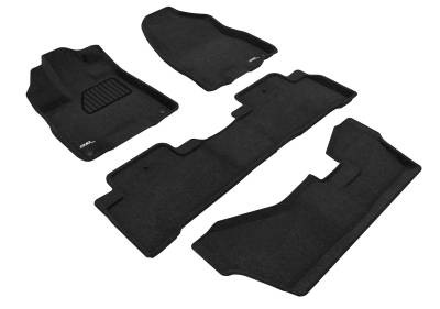 3D MAXpider - 3D MAXpider L1AC00604709 ELEGANT Floor Mat for 14-20 Acura MDX