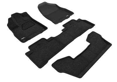 3D MAXpider - 3D MAXpider L1AC01004709 ELEGANT Floor Mat for 17-20 Acura MDX