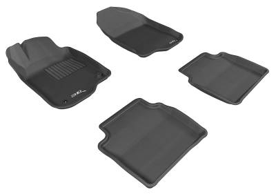 3D MAXpider - 3D MAXpider L1CH04801509 KAGU Floor Mat for 08-12 Malibu