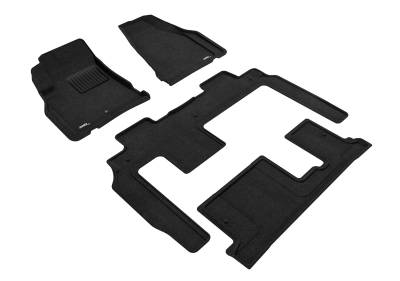 3D MAXpider - 3D MAXpider L1CH06004709 ELEGANT Floor Mat for 09-17 Traverse