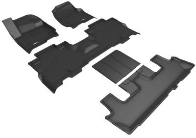 3D MAXpider - 3D MAXpider L1FR12501509 KAGU Floor Mat for 18-25 Ford Expedition