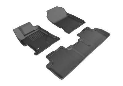 3D MAXpider - 3D MAXpider L1HD06301509 KAGU Floor Mat for 14-15 Civic