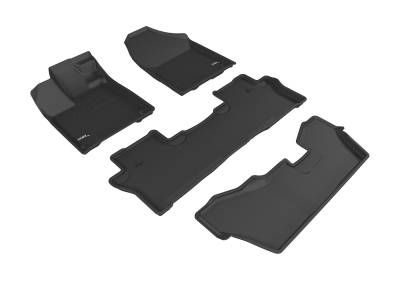 3D MAXpider - 3D MAXpider L1HD07301509 KAGU Floor Mat for 16-22 Pilot