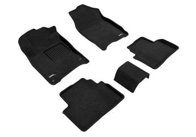 3D MAXpider - 3D MAXpider L1HD07404709 ELEGANT Floor Mat for 16-21 Honda Civic