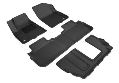 3D MAXpider - 3D MAXpider L1GM02101509 KAGU Floor Mat for 17-26 GMC Acadia/Blazer