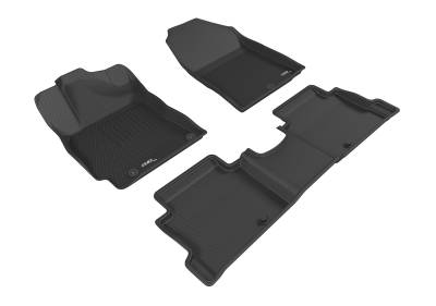 3D MAXpider - 3D MAXpider L1HY07101509 KAGU Floor Mat for 17-20 Elantra