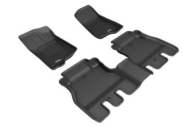 3D MAXpider - 3D MAXpider L1JP01901509 KAGU Floor Mat for 18-25 Jeep Wrangler JL