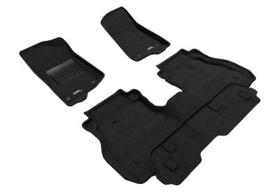 3D MAXpider - 3D MAXpider L1JP02204709 ELEGANT Floor Mat for 20-26 Jeep Gladiator JT
