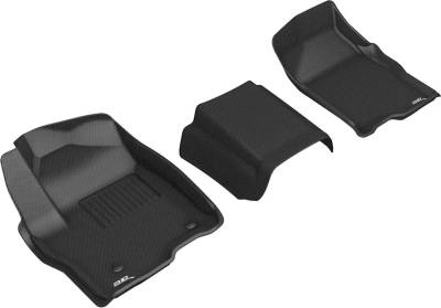 3D MAXpider - 3D MAXpider L1GM02411509 KAGU Floor Mat for 19-22 Silverado/Sierra 1500