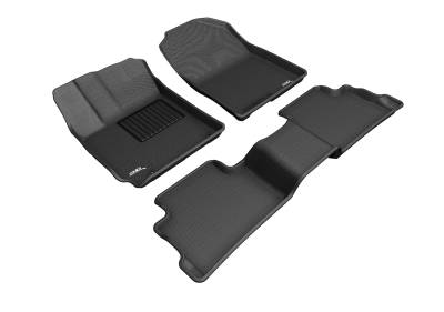 3D MAXpider - 3D MAXpider L1HY09201509 KAGU Floor Mat for 18-23 Hyundai Kona