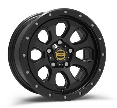 Warn - Warn 106685 Moonsault 17x8.5 5x5.0 0mm Black Matte