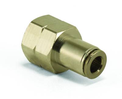 Air Lift Performance - Air Lift Performance 21810 Straight Female 1/4" FNPT x1/4" PTC DOT SMC KV2F07-35
