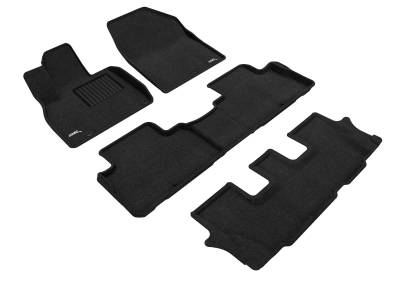 3D MAXpider - 3D MAXpider L1KA05204709 ELEGANT Floor Mat for 20-25 Kia Telluride