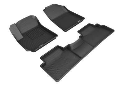 3D MAXpider - 3D MAXpider L1KA05001509 KAGU Floor Mat for 20-25 Kia Soul