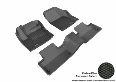 3D MAXpider - 3D MAXpider L1LR01801509 KAGU Floor Mat for 14-19 Range Rover Evoque