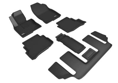 3D MAXpider - 3D MAXpider L1MZ07601509 KAGU Floor Mat for 20-23 Mazda CX-9