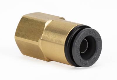 Air Lift Performance - Air Lift Performance 21987 Straight Female 1/4" FNPT x3/8" PTC DOT SMC KV2F11-35