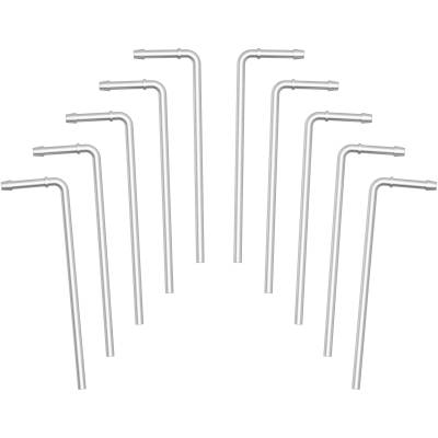 MagnaFlow Exhaust Products - MagnaFlow 10152 90-DEG Bend Barbed Performance Exhaust Hanger 0.375" 10pk