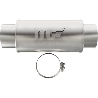 MagnaFlow Exhaust Products - MagnaFlow 12776 Round Straight-Through Performance Exhaust Muffler 7 x 7"