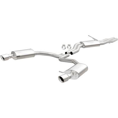 MagnaFlow Exhaust Products - MagnaFlow 19159 Touring Series Stainless Cat-Back System for AUDI