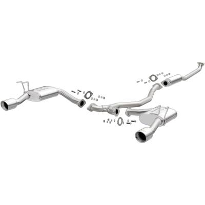 MagnaFlow Exhaust Products - MagnaFlow 19312 Street Series Stainless Cat-Back System for 16-21 Honda Civic
