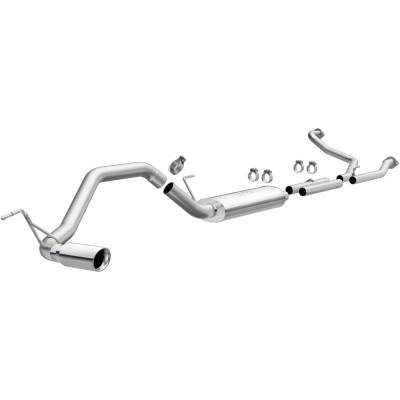 MagnaFlow Exhaust Products - MagnaFlow 19421 Street Series Stainless Cat-Back System for 07-24 Nissan Titan