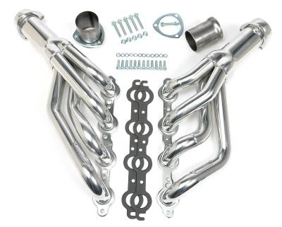 Hedman Hedders - Hedman 68726 Silver Mild Steel LS Swap Headers for 70-81 Camaro/Firebird