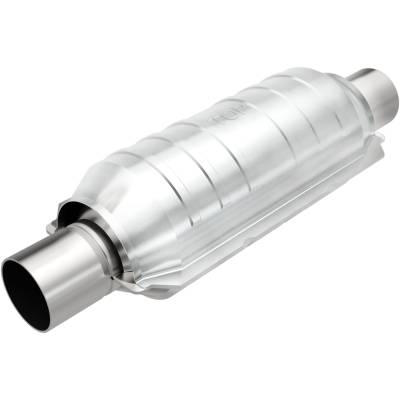 MagnaFlow Exhaust Products - MagnaFlow 418005 California Universal Catalytic Converter 11" L x 4.25" W Round
