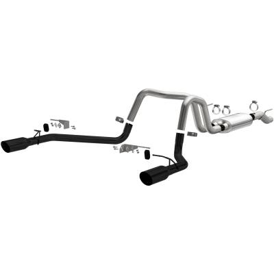 MagnaFlow Exhaust Products - MagnaFlow 19562 Street Series Black Cat-Back System for 21-25 Ford F150