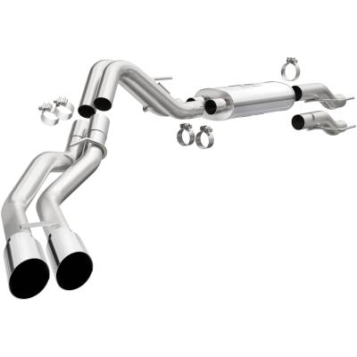 MagnaFlow Exhaust Products - MagnaFlow 19565 Street Series Stainless Cat-Back System for 15-25 Ford F150