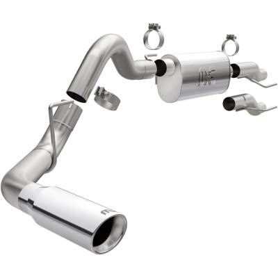 MagnaFlow Exhaust Products - MagnaFlow 19561 Street Series Stainless Cat-Back System for 15-25 Ford F150