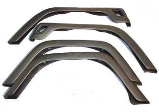 Omix - Omix 11603.02 Fender Flare Kit 4Pc Factory Style for 97-06 Jeep Wrangler TJ