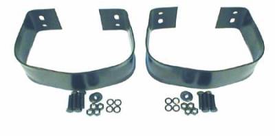 Omix - Omix 11215.01 Bumperette Kit Rear Black 76-95 Jeep CJ/Wrangler YJ