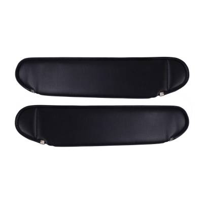 Omix - Omix 13312.01 Sun Visor Kit Black 87-95 Jeep Wrangler YJ