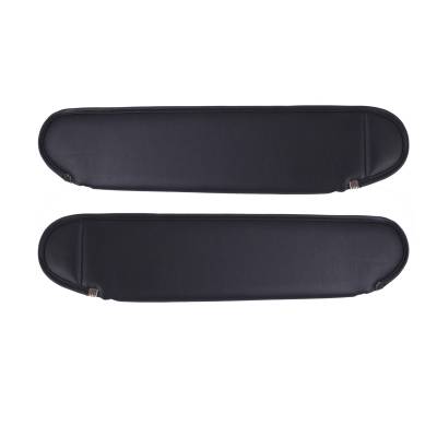 Omix - Omix 13312.15 Sun Visor Kit Charcoal for 87-95 Jeep Wrangler YJ