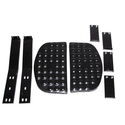 Omix - Omix 12025.34 Side Step Kit Black Pair Universal