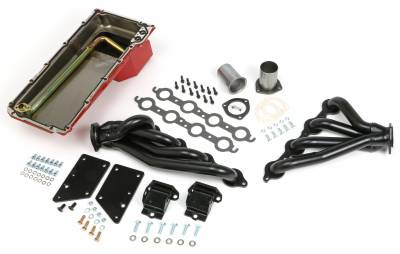 Trans-Dapt Performance - Trans-Dapt Performance 42921 Swap Box Uncoated Header 64-67 GM A-Body Chevy LS