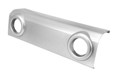 Omix - Omix 12040.08 Bumper Applique Front Silver 07-18 Jeep Wrangler JK