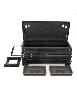 DU-HA - DU-HA Squad Box w/Bracket Interior/Exterior Portable Storage + Gun Case/Rack