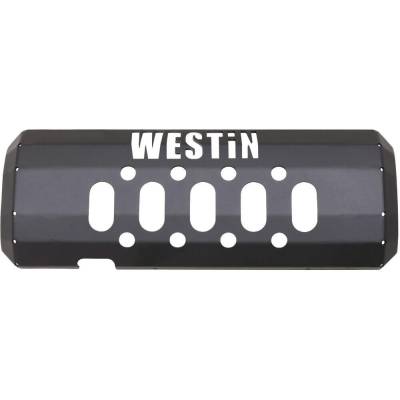 Westin - Westin 42-21045 Muffler Skid Plate for 07-18 Jeep Wrangler JK