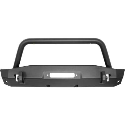 Westin - Westin 59-80075 WJ2 Stubby Front Bumper w/Bull Bar
