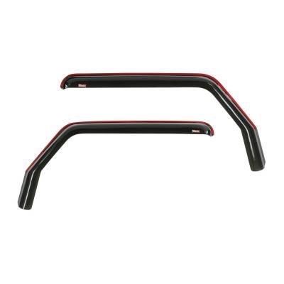 Westin - Westin 72-51467 In Channel Wind Deflector 2Pc for 18-25 Jeep Wrangler JL 2DR